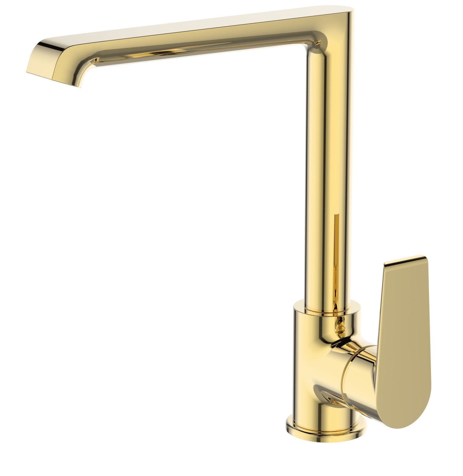 NUVOLA Gold Kitchen Sink Faucet L Shape SP9031